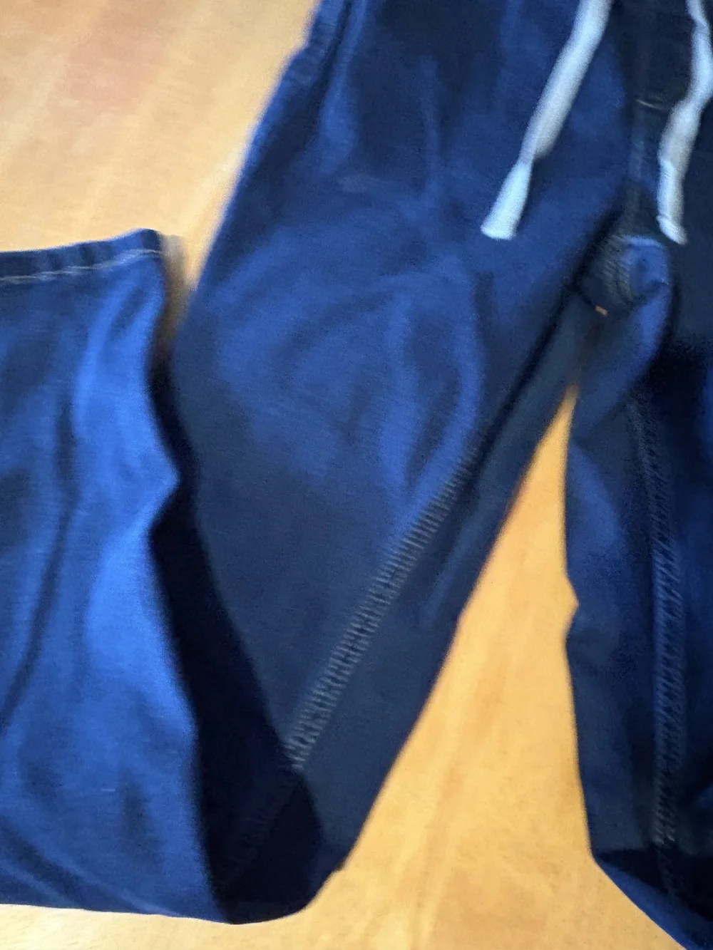Justice Girls Mid Rise Knit Waist Super Skinny Jeans Blue Size 14 Plus Pull On